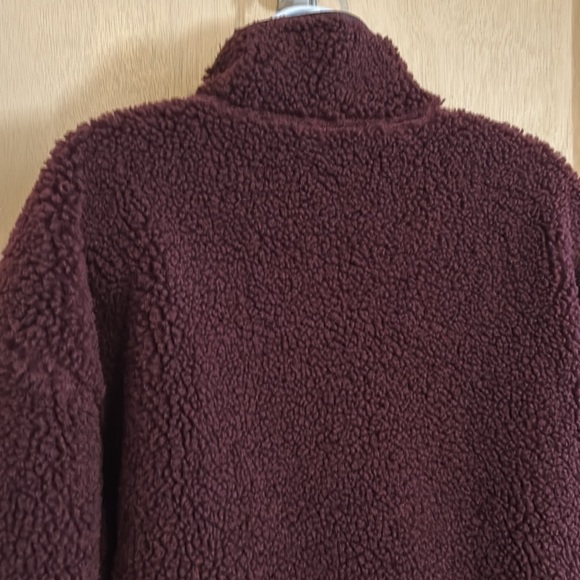 Athleta: Cozy Sherpa Snap Pullover - Picture 7 of 8
